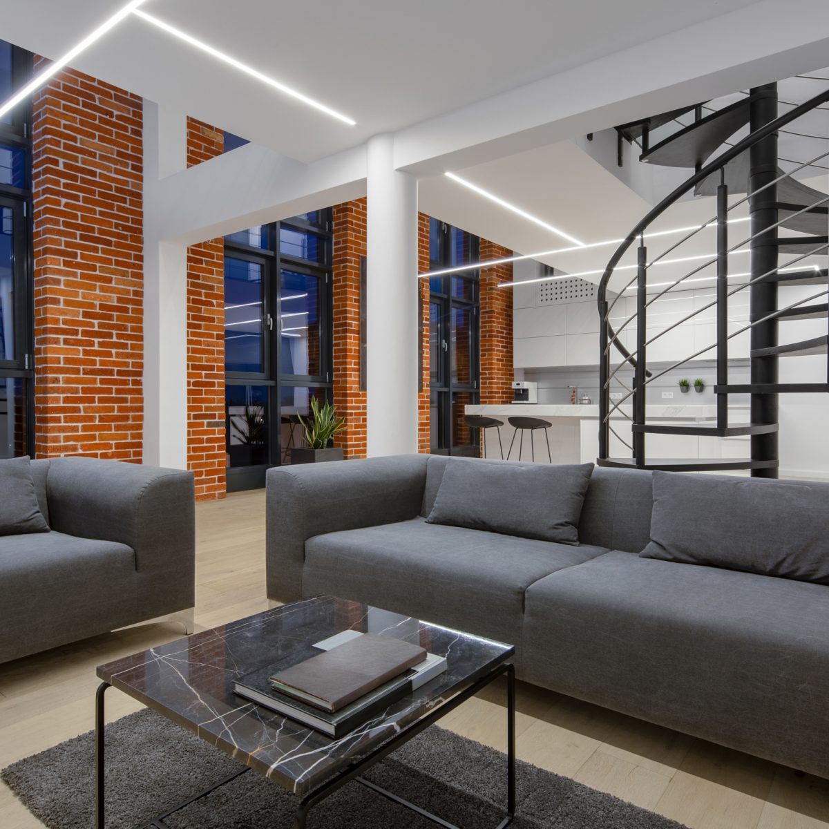 Loft style apartment