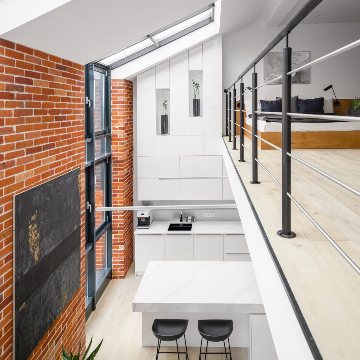 Stylish two floor loft apartment